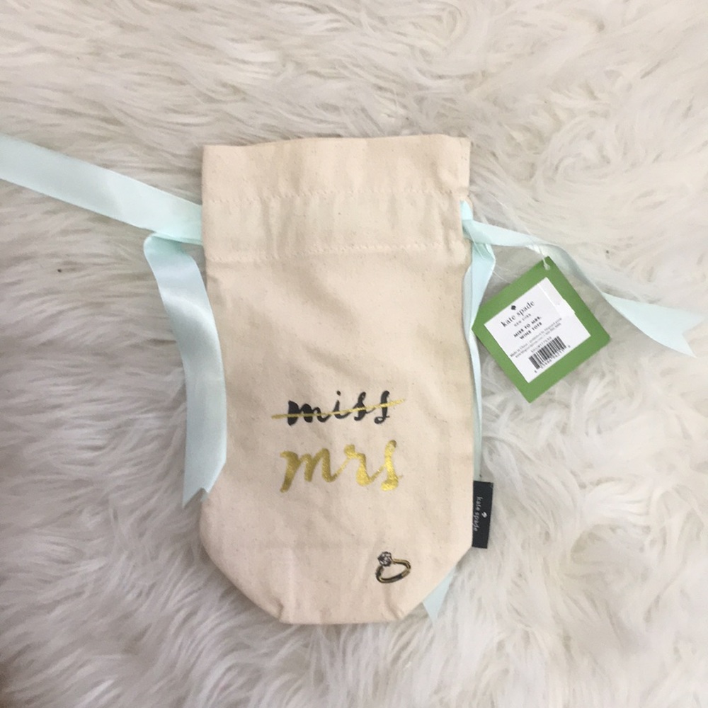 kate spade “Miss to Mrs.” Wine tote